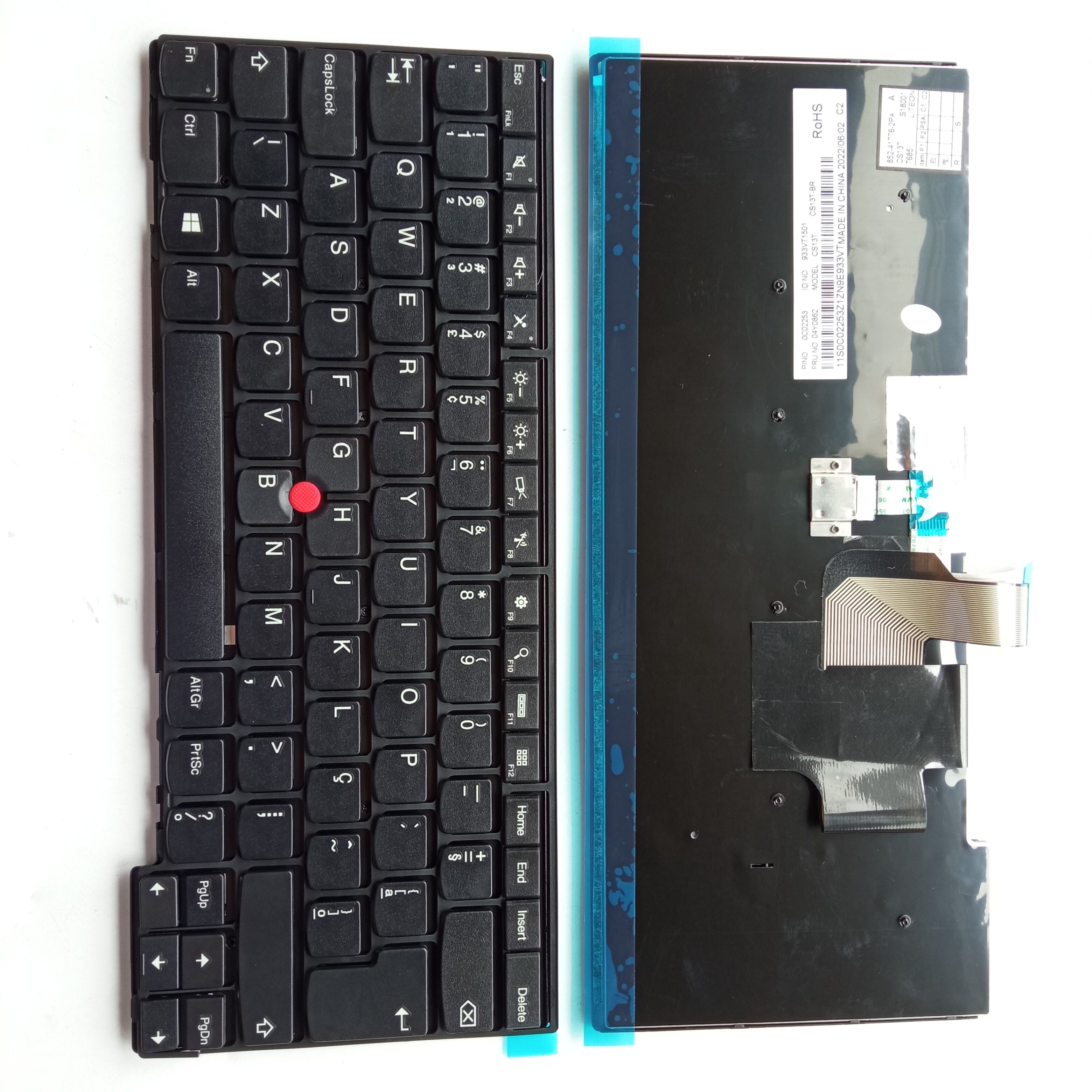 Picture of New Replacement Laptop Keyboard For IBM E431/T440/T460/E440/T431/L440/T450/L450 BLACK FRAME BLACK (OEM) BR Layout
